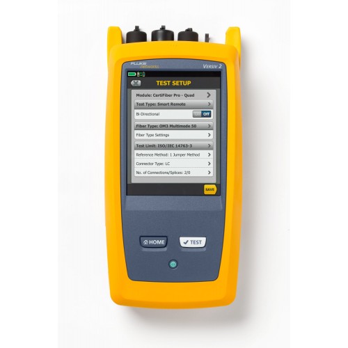 Fluke CFP2-100-M INT Multimode Fiber Optic Certifier (Wi-Fi) Fluke CFP2-100-M INT Multimode Fiber Optic Certifier (Wi-Fi)