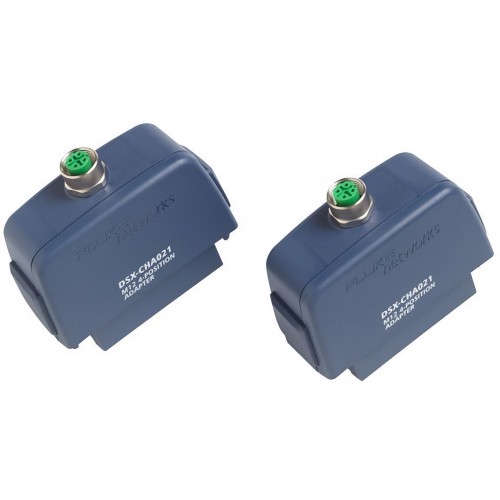 Fluke DSX-CHA021S, M12-D 4-Position Industrial Ethernet Channel Adapter Set