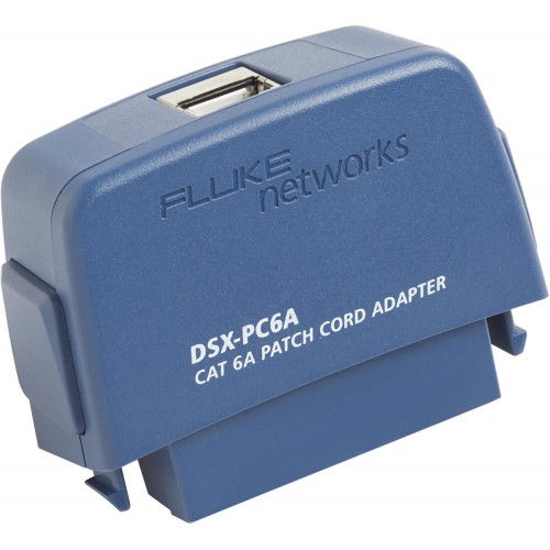 Fluke DSX-PC6A, Single Patch Cord Adapter for Cat 6A Modular Plug Terminated Links