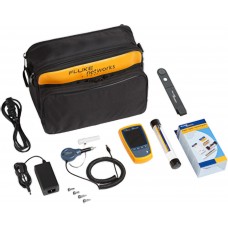 Fluke FI-525, FI-500 FiberInspector Micro Video Microscope and Fiber Cleaning Kit Bundle