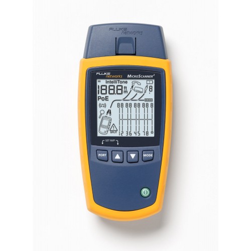 Fluke MS2-100 MicroScanner2 Cable Verifier Fluke MS2-100 MicroScanner2 Cable Verifier