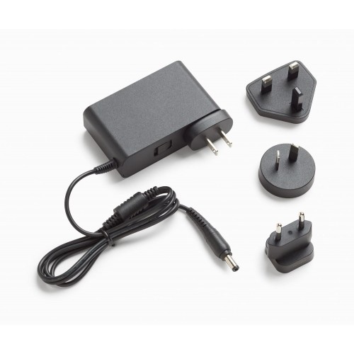 Fluke PWR-SPLY-30W INTL, 30W Universal Power Supply Charger (15V, 2A) with International Adapters