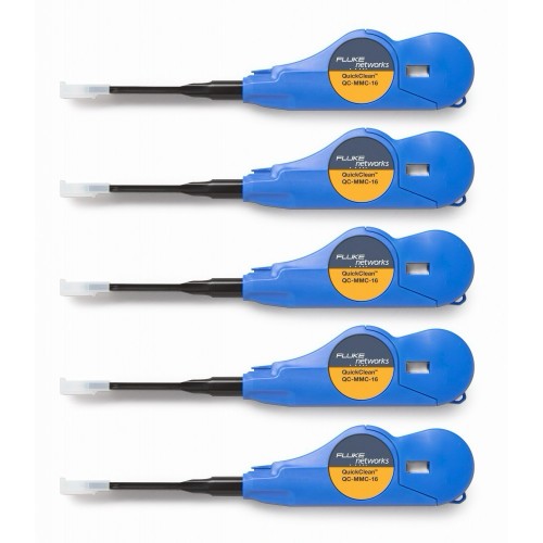 Fluke QC-MMC-16-5P, QuickClean Mechanical Cleaners for 16 MMC Connectors (5-Pack)