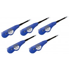 Fluke QC-MPO-12/24-5P, QuickClean Mechanical Cleaners for MPO 12/24 Fiber Connectors (5-Pack)