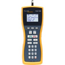 Fluke TS54-BANA, TS54 PRO 3-in-1 Telephone Test Set with TDR, 4 mm Banana Plugs, Extra-Large Alligator Clips, and Test Probe