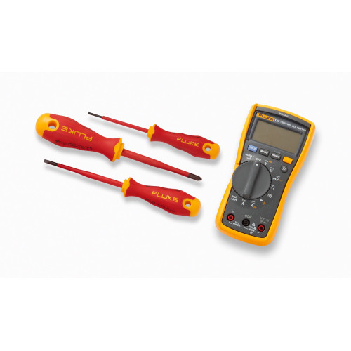 Fluke IB117L TRMS Multimeter Fluke 117 with 3 Insulated Screwdrivers Fluke IB117L TRMS Multimeter Fluke 117 with 3 Insulated Screwdrivers