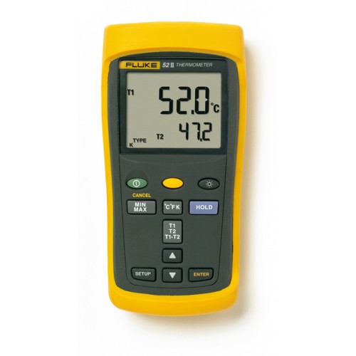 Fluke 52-II Dual Input Digital Thermometer (60Hz)