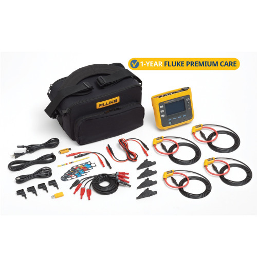 Fluke 1738/FPC EU Dreiphasiger Power-Logger im Paket mit 1 Jahr Premium Care