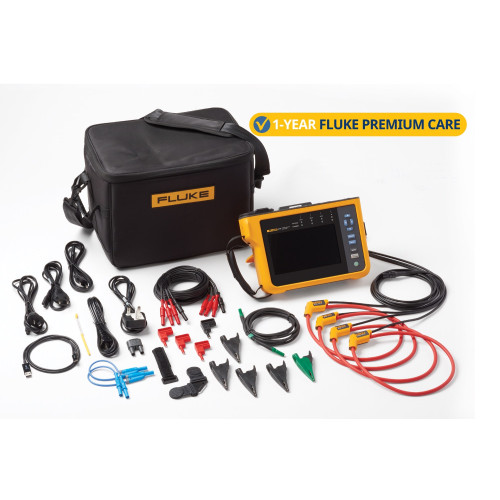 Fluke 1775/FPC EU Three-Phase Power Quality Analyzer with 1 Year Premium Care Standard