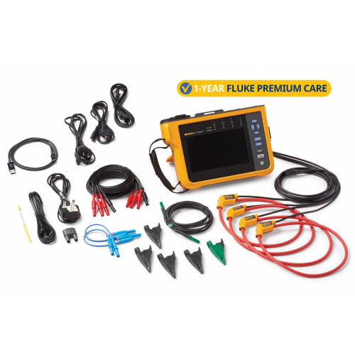 Fluke 1777/FPC EU Three-Phase Power Quality Analyzer with 1 Year Premium Care Standard Fluke 1777/FPC EU Three-Phase Power Quality Analyzer with 1 Year Premium Care Standard