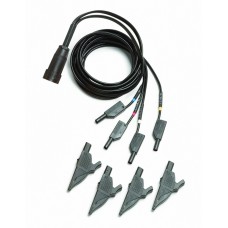 Fluke VL1735 / 45 Set of 4 voltage cables and alligator clips for Fluke 1734/1745