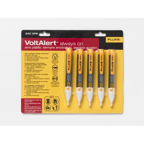Fluke 2AC/200-1000V5L Rilevatore di tensione a torcia, 200..1000V AC (Conf. 5 pezzi) Fluke 2AC/200-1000V5L Rilevatore di tensione a torcia, 200..1000V AC (Conf. 5 pezzi)