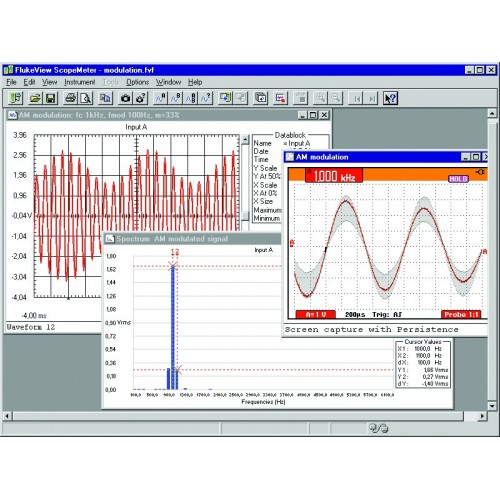 Fluke SW90W Software FlukeView per oscilloscopi Fluke SW90W Software FlukeView per oscilloscopi