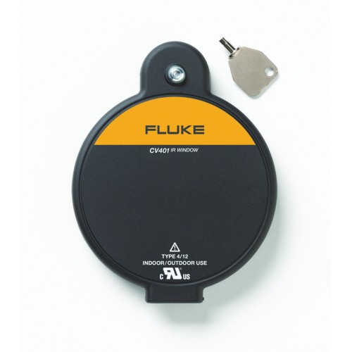 Fluke CV401 ClirVu® IR Window, diam. 100mm, arc withstand 63kA, IP67 with safety key Fluke CV401 ClirVu® IR Window, diam. 100mm, arc withstand 63kA, IP67 with safety key