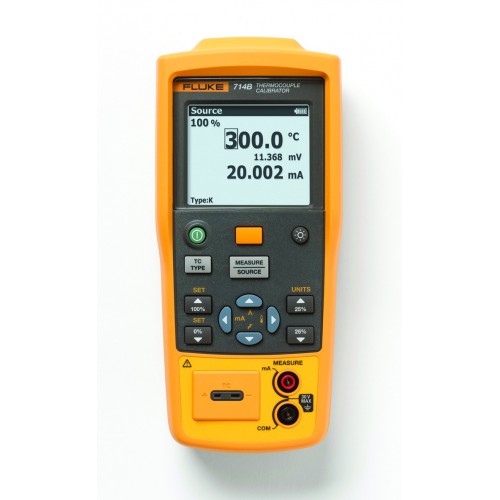 Fluke 714B Calibrator 4..20mA and thermocouples (17 types) Fluke 714B Calibrator 4..20mA and thermocouples (17 types)