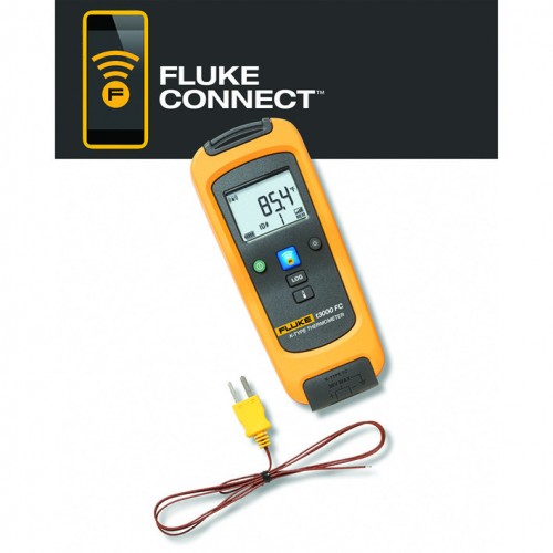 Fluke T3000FC Type K Temperature Module, -200 + 1372 ° C, Datalogger, Fluke Connect Fluke T3000FC Type K Temperature Module, -200 + 1372 ° C, Datalogger, Fluke Connect