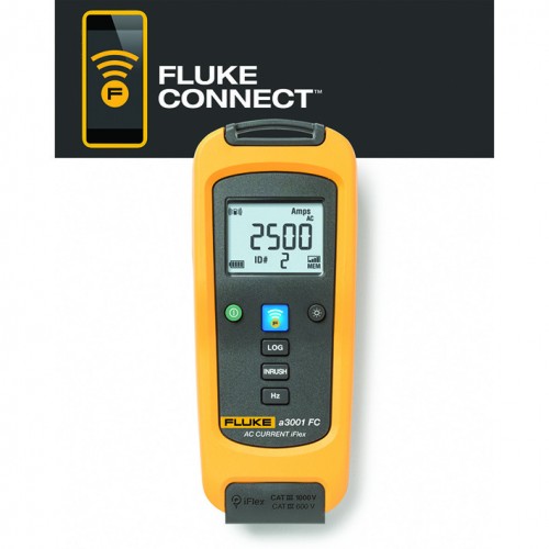 Fluke A3001FC iFlex 2500A AC Clamp Module and Clamp Meter, Datalogger, Fluke Connect Fluke A3001FC iFlex 2500A AC Clamp Module and Clamp Meter, Datalogger, Fluke Connect