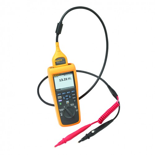 Fluke BT521 Battery Analyzer, 1uOhm..3Ohm resistance, 400A 1000V AC / DC, temperature, R + N probe pair with display Fluke BT521 Battery Analyzer, 1uOhm..3Ohm resistance, 400A 1000V AC / DC, temperature, R + N probe pair with display