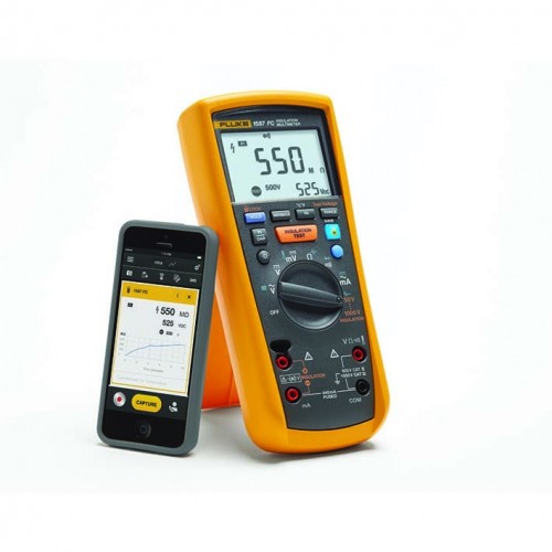 Fluke 1587FC Multimeter 1000V, 400mA AC/DC, with insulation measurement 50/100/250/500/1000V Fluke 1587FC Multimeter 1000V, 400mA AC/DC, with insulation measurement 50/100/250/500/1000V