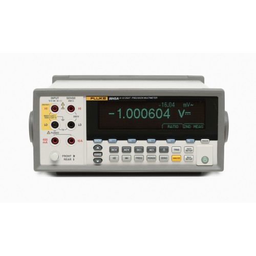 Fluke 8845A / SU Precision 6.5 digit multimeter, 220V power supply with software Fluke 8845A / SU Precision 6.5 digit multimeter, 220V power supply with software