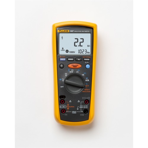 Fluke 1587T Telecom version multimeter, with insulation measurement 50/100V Fluke 1587T Telecom version multimeter, with insulation measurement 50/100V