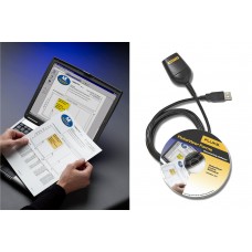 Fluke FVF-BASIC Software + optical / USB cable (189, 287, 289, 789, 1550B)