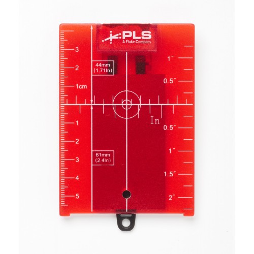 Fluke PLS RRT4 Red Magnetic Reflective Target Fluke PLS RRT4 Red Magnetic Reflective Target