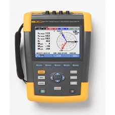 Fluke 437-II Power Quality Analyzer 400Hz, 3 Phase 1000V AC / DC, 4 iFlex 6000A AC L = 61cm, Class A