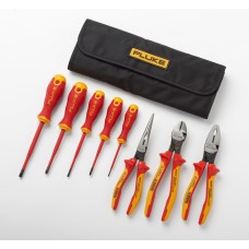 Fluke IKST7 Starter kit with insulated hand tools: 5 insulated screwdrivers and 3 insulated pliers, 1,000 V