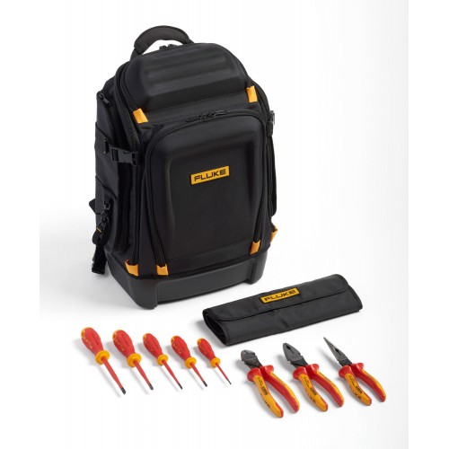Zaino portastrumenti professionale Fluke Pack30 + Starter kit con utensili manuali isolati (5 cacciaviti isolati e 3 pinze isolate) Zaino portastrumenti professionale Fluke Pack30 + Starter kit con utensili manuali isolati (5 cacciaviti isolati e 3 pinze isolate)