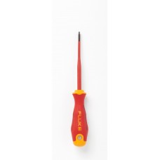 Fluke ISQS1 Square point insulated screwdriver, 1.4 inch, 100mm, 1,000V