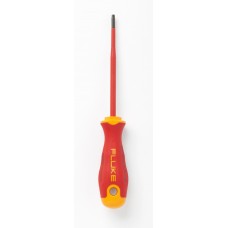 Fluke ISQS2 Square Point Insulated Screwdriver, 2.5 inch, 125mm, 1,000V