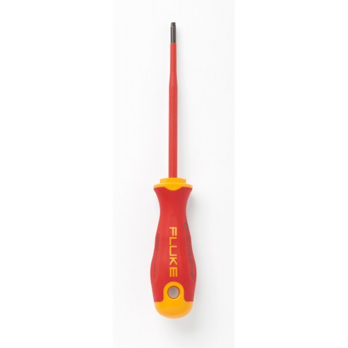 Fluke ISQS2 Cacciavite isolato a punta quadrata, 2, 5 pollici, 125 mm, 1.000 V