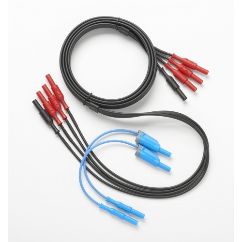 Fluke 3PHVL-17XX, flat cable set for voltage 3 phases + neutral for 17xx series Fluke 3PHVL-17XX, flat cable set for voltage 3 phases + neutral for 17xx series