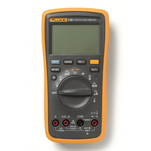 Fluke 17B+ Digital Multimeter with Temperature and Frequency Measurement Fluke 17B+ Digital Multimeter with Temperature and Frequency Measurement