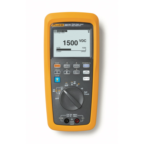 Fluke 283 FC Multímetro digital CAT III 1500 V Fluke 283 FC Multímetro digital CAT III 1500 V