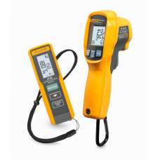 Fluke 417D Laser Distance Meter and 62 MAX+ IR Thermometer Kit