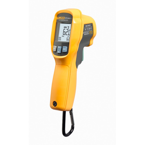 Fluke 62 MAX+ Dual Laser Infrared Thermometer, -30 +650°C, D:S=12:1 Fluke 62 MAX+ Dual Laser Infrared Thermometer, -30 +650°C, D:S=12:1