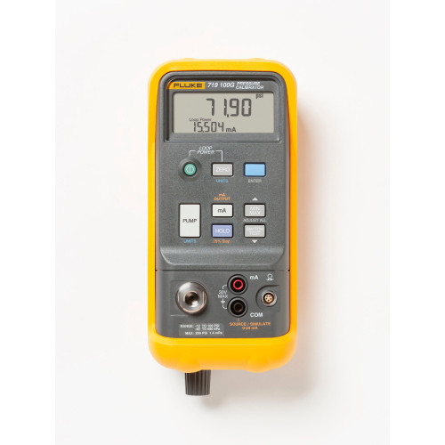 Fluke 719 30G Calibratore di pressione 2.4bar, pompa elettrica interna, switch test Fluke 719 30G Calibratore di pressione 2.4bar, pompa elettrica interna, switch test