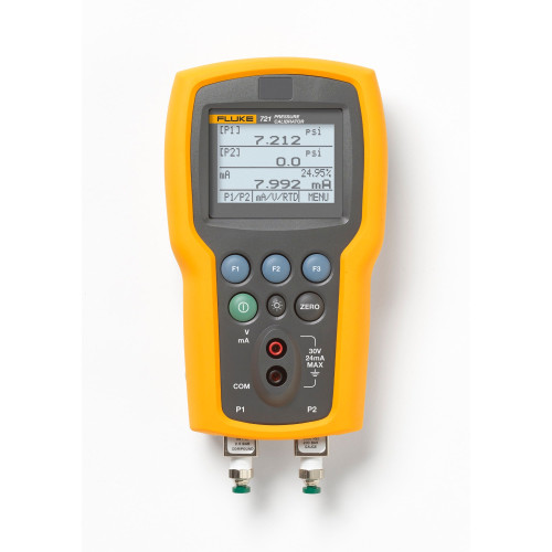 Fluke 721-3603 Loop and Pressure Calibrator, 2 Inputs, -0.97..2.48bar, -0.83..20bar