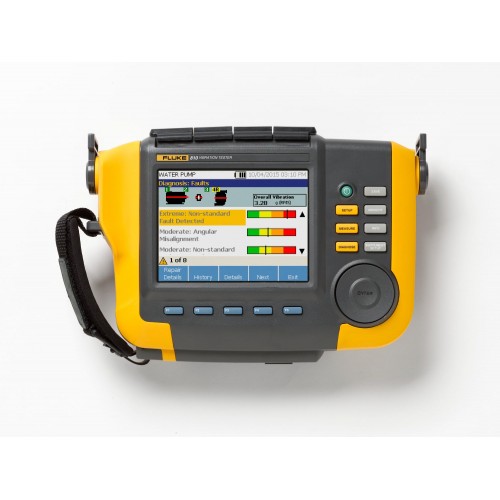 Fluke 810 Electric Motor Vibration Analyzer, 80g Triaxial Sensor and Bag Fluke 810 Electric Motor Vibration Analyzer, 80g Triaxial Sensor and Bag