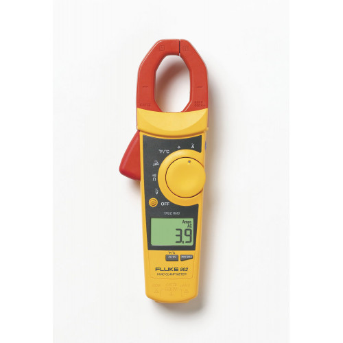 Fluke 902 TRMS Clamp Meter 200uA DC, 600A AC, Temperature, for HVAC Fluke 902 TRMS Clamp Meter 200uA DC, 600A AC, Temperature, for HVAC