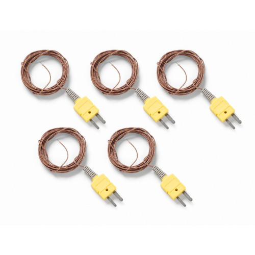 Fluke SOL-COUPLE-K K-Type Thermocouples for SolSensor (5-Pack)