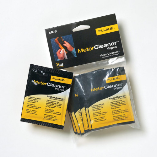 Fluke MC6 MeterCleaner ™ Cleaning Wipes (6 pieces) Fluke MC6 MeterCleaner ™ Cleaning Wipes (6 pieces)