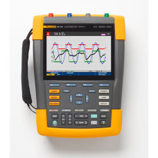 Fluke 190-504-III/S ScopeMeter Portable Oscilloscope, 4 Channels, 500MHz with SCC kit