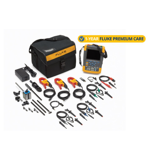 Fluke MDA-550/FPC EU Motor Drive Analyzer 4 Channels Color Pro, 1 Year Premium Care Standard Fluke MDA-550/FPC EU Motor Drive Analyzer 4 Channels Color Pro, 1 Year Premium Care Standard