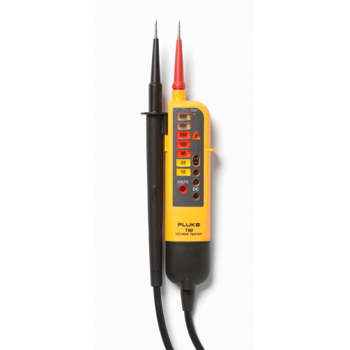 Fluke T90 Two-pole tester for continuity, voltage, LED indicator Fluke T90 Two-pole tester for continuity, voltage, LED indicator