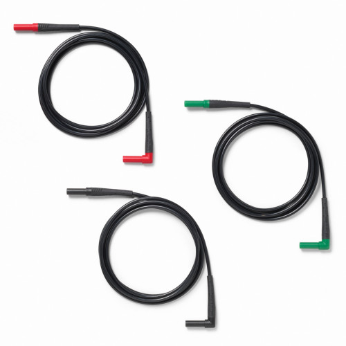 Fluke TL324-RGB 3-Color Test Lead Set for Solar PV - CAT III 1500 V Fluke TL324-RGB 3-Color Test Lead Set for Solar PV - CAT III 1500 V