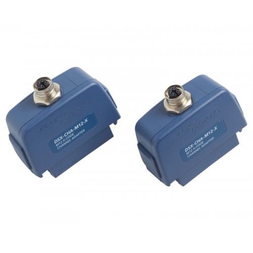 Fluke DSX-CHA-M12-X-S, M12-X 8-Position Industrial Ethernet Channel Adapter Set
