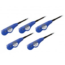 Fluke QC-MPO-12/24-5P, QuickClean Mechanical Cleaners for MPO 12/24 Fiber Connectors (5-Pack)